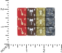 Dice : MINT72 WIZKIDS DICEMASTERS DUNGEONS AND DRAGONS TROUBLE IN WATERDEEP HARPERS