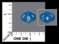 Dice : MINT89 WIZARDS OF THE COAST MAGIC THE GATHERING FINAL FANTASY CRYSTAL D10