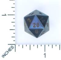 Dice : MINT53 ZUCATI FLAME TREATED TITANIUM D20