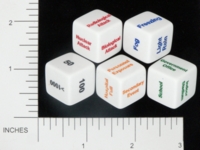 Dice : NON NUMBERED OPAQUE ROUNDED SOLID SCENARIODICE DOT COM 02 MASS CASUALTY DICE 01