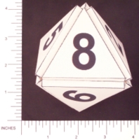 Dice : PAPER D08 PROJECTED OCTAHEDRON