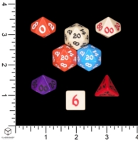 Dice : MINT70 Q WORKSHOP RUNIC CLASSIC FROM JAR OF DICE