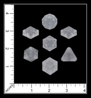 Dice : MINT89 ZUCATI PERFECT PLASTIC RAW CLEAR 01 GLACIER