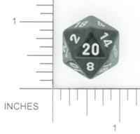 Dice : D20 OPAQUE ROUNDED GLITTER CHESSEX BOREALIS 1