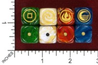 Dice : MINT45 CATMONKEY AVATAR THE LAST AIRBENDER NATIONS