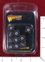 Dice : MINT50 WARLORD GAMES PROJECT Z BLACK
