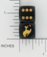 Dice : D6 OPAQUE ROUNDED OLID CHESSEX CUSTOM 01 FOR JSPASSINTHRUS