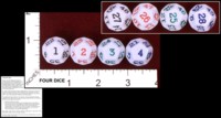 Dice : D12 OPAQUE ROUNDED SOLID ERIC HARSHBARGER ROBERT FORD GO FIRST DICE 01
