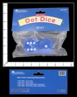 Dice : MINT87 LEARNING RESOURCES DOT DICE