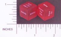 Dice : NON NUMBERED TRANSLUCENT ROUNDED SOLID DESTINY DICE GENERAL 01