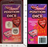 Dice : MINT26 FORUM NOVELTIES FOR LOVERS SEXUAL POSITION DICE 01