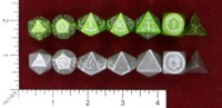 Dice : MINT47 ULFSARK GAMES POLYHEDRAL DRAGON SCALES ELVEN