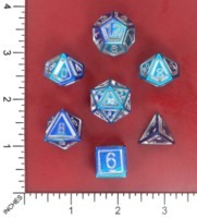 Dice : MINT52 NORSE FOUNDRY FLOATING FACE MYSTIC WAVE