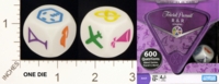 Dice : MINT18 PARKER BROTHERS TRIVIAL PURSUIT R AND R SINGLES 01