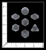 Dice : MINT89 ZUCATI PERFECT PLASTIC RAW CLEAR 10 WOOD SMOKE