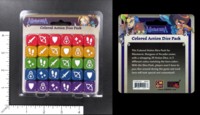 Dice : MINT56 COOL MINI OR NOT MASMORRA COLORED ACTION DICE PACK