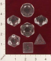 Dice : MINT19 CRYSTAL CASTE CLEAR ROUNDED SOLID 01
