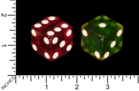 Dice : MINT80 UNKNOWN D6 LARGE CLEAR