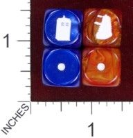 Dice : MINT37 CHESSEX FOR WORLD OF DICE DOCTOR WHO TARDIS DALEK