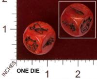 Dice : MINT29 IRON CROWN WILDS OF DOOM NORMAL AND SPECIAL IMPROVISED WEAPON DIE 01