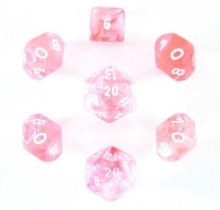 Dice : Chessex Red Nebula Booster