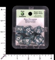 Dice : MINT65 ROLE FOR INITIATIVE IRIDESCENT SEA DRAGON SHIMMER