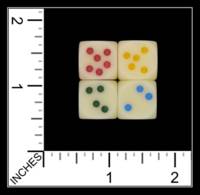 Dice : MINT88 UNKNOWN CHINESE D6 RANDOM RECOLOR