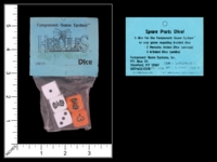 Dice : MINT87 COMPONENT GAME SYSTEMS HERCULES