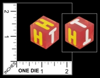 Dice : MINT87 MIDWEST GAME SUPPLY 02 HEADS OR TAILS