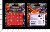 Dice : MINT78 GAMES WORKSHOP WARHAMMER AGE OF SIGMAR GRAND ALLIANCE CHAOS DICE