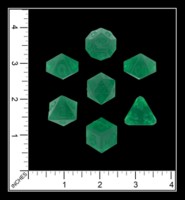Dice : MINT89 ZUCATI PERFECT PLASTIC RAW CLEAR 05 EMERALD CITY