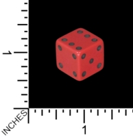 Dice : MINT80 UNKNOWN D6 PARCHISI RED
