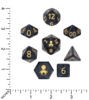 Dice : MINT72 KRAKEN SIGNATURE ABYSS WITH GOLD