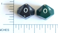 Dice : D10 OPAQUE ROUNDED SOLID 2