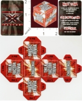 Dice : MINT20 FREMANTLEMEDIA LTD AND SIMCO THE X FACTOR 01