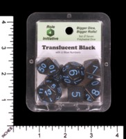 Dice : MINT65 ROLE FOR INITIATIVE TRANSLUCENT SMOKE WITH BLUE