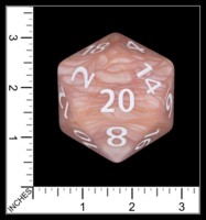 Dice : MINT89 UNKNOWN CHINESE D20 PINK