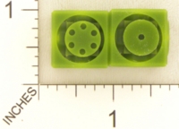 Dice : MINT18 ACE PRECISION FLOATING FACE GREEN 01