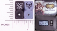 Dice : MINT11 GALE FORCE NINE FOR PRIVATEER PRESS HORDES LEGION OF EVERBRIGHT 01