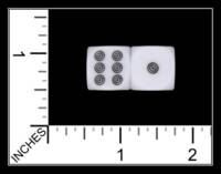 Dice : MINT88 UNKNOWN CHINESE D6 BULLSYE 02