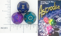 Dice : D12 OPAQUE ROUNDED IRIDESCENT ASTRODICE