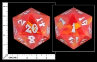 Dice : MINT87 SMOKYCREATION MONLITH D20