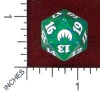 Dice : D20 MTG OPAQUE ROUNDED SPECKLED WIZARDS OF THE COAST MTG ORGINS 05