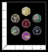 Dice : MINT85 LEVEL UP HEDRON STAR