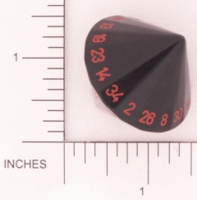 Dice : D34 OPAQUE ROUNDED SOLID 4