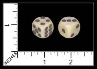 Dice : MINT88 UNKNOWN CHINESE D6 BULLSYE