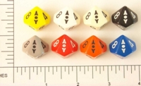 Dice : D10 OPAQUE ROUNDED SOLID IMMORTALS