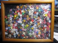 Dice : DUPS IN SHADOW BOX 01