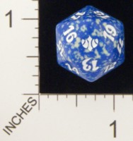 Dice : D20 MTG OPAQUE ROUNDED SPECKLED WIZARDS OF THE COAST MTG CONCLUX 03