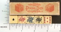 Dice : MINT1 CELLULOID IVORY POKER 02
